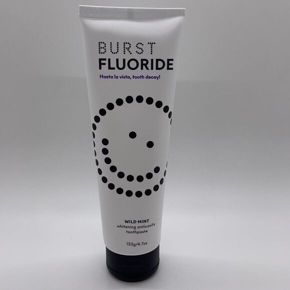 NWT BURST Oral Care Floride Wild Mint Toothpaste - Picture 4 of 5